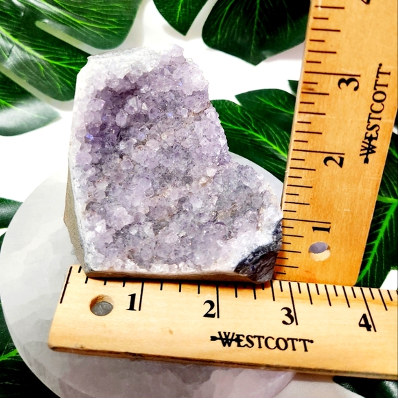 Amethyst Crystal Cluster with Large Flat Base Geode - Picture 9 of 11